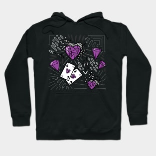 Purple Ace Hoodie